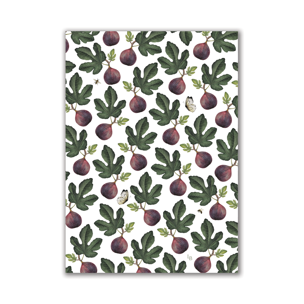 Figs 100% Cotton Tea Towel