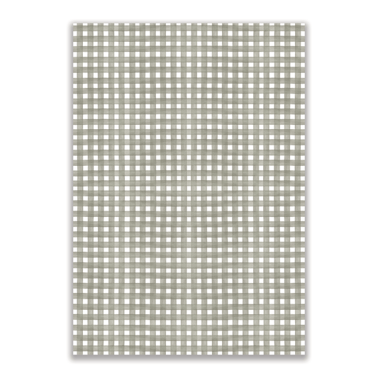 Watercolour Gingham Luxe Sheep's Fleece Blanket Throw - Medium *PRE-ORDER*
