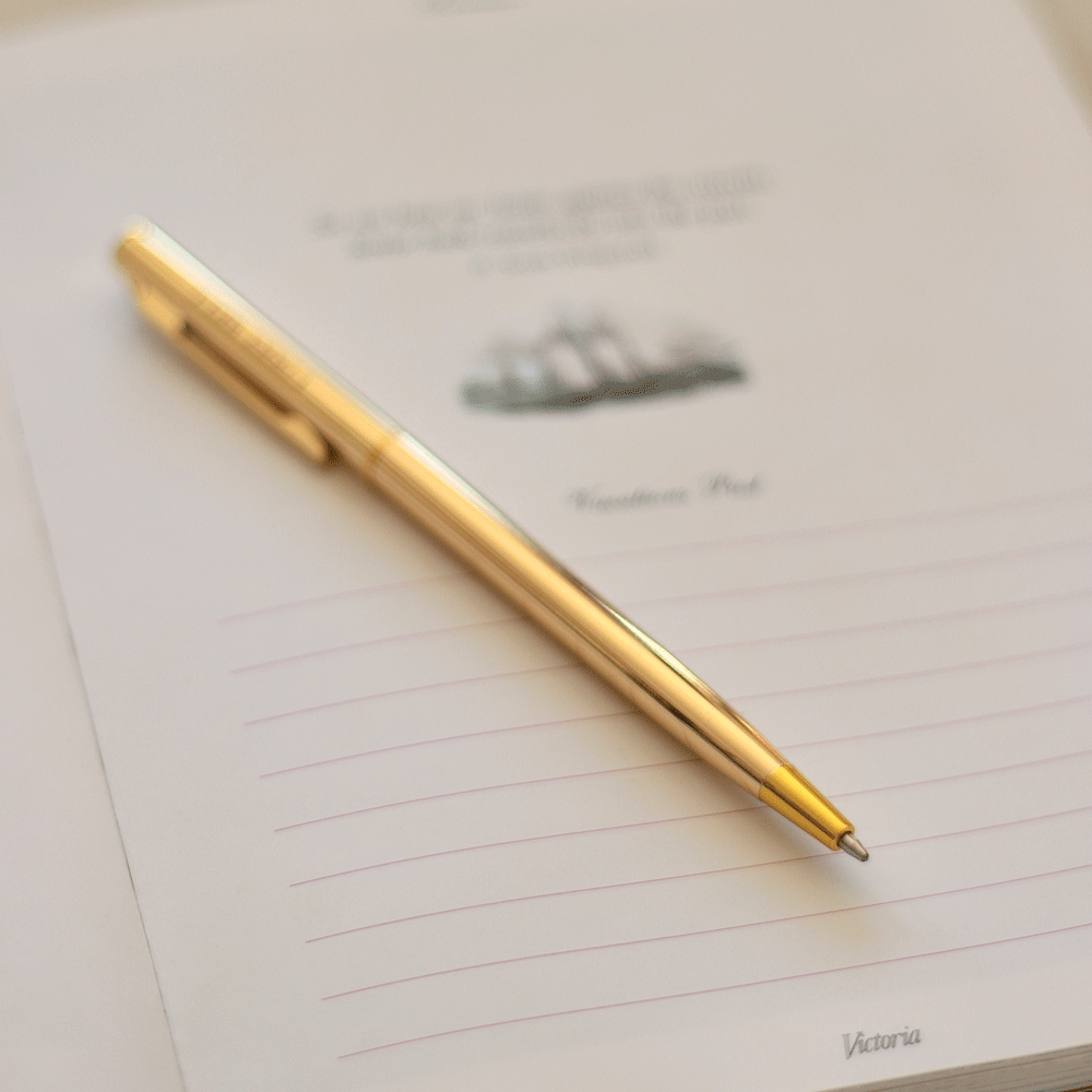 LB Gold Ballpoint Pen