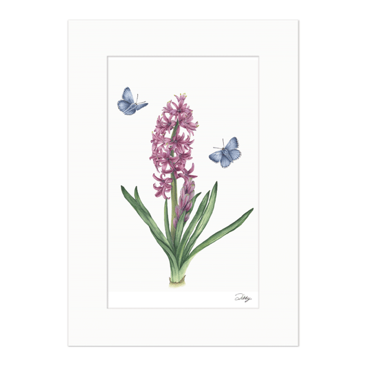 Hyacinth 'Miss Saigon' Print