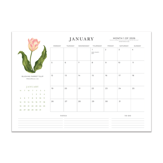 2026 A3 Deskpad Calendar (Large)