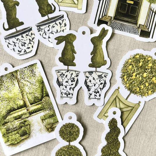 Topiary Gift Tags (set of 8)
