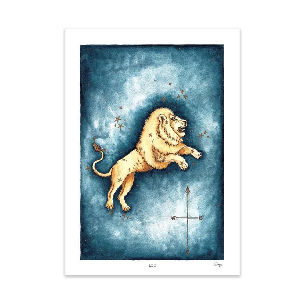 Leo (Mythological Creatures) Print
