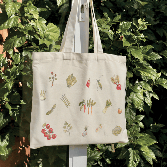 Veggies Canvas Tote Bag