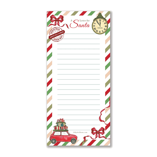 *PRE-ORDER* A Letter for Santa List Pad
