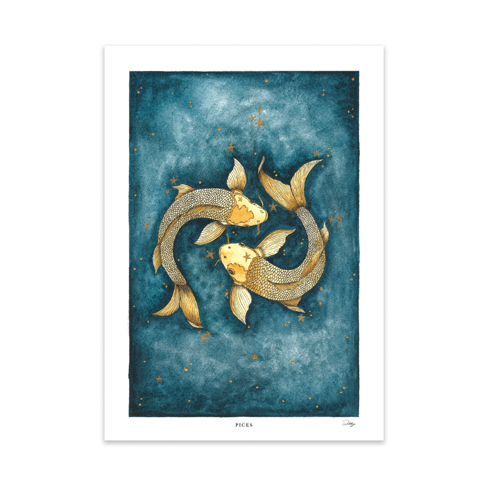 Pices (Mythological Creatures) Print