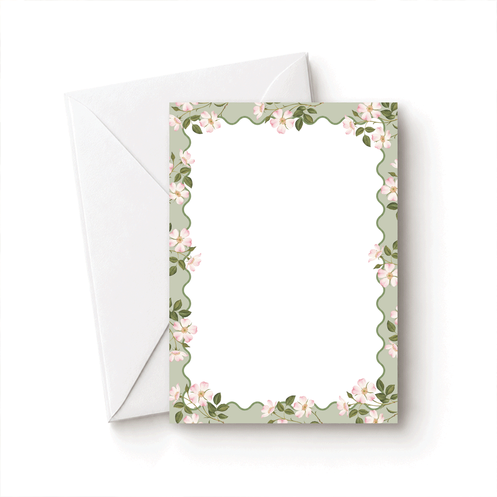 Roses Notecard Set