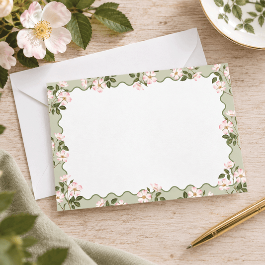 Roses Notecard Set