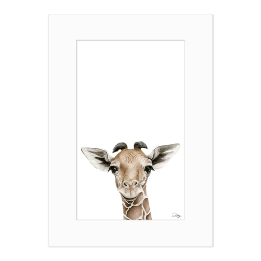 Baby Giraffe - Portrait