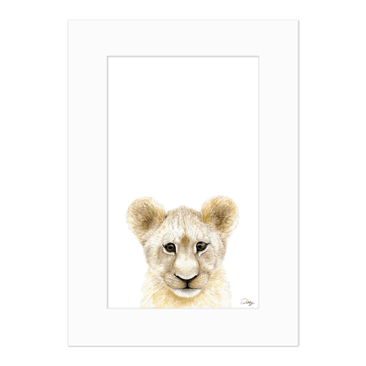 Baby Lion - Portrait