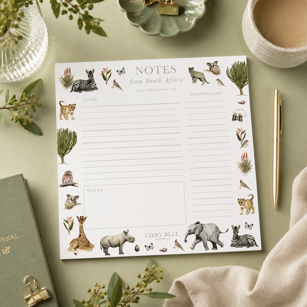 Sightings on Safari Notepad