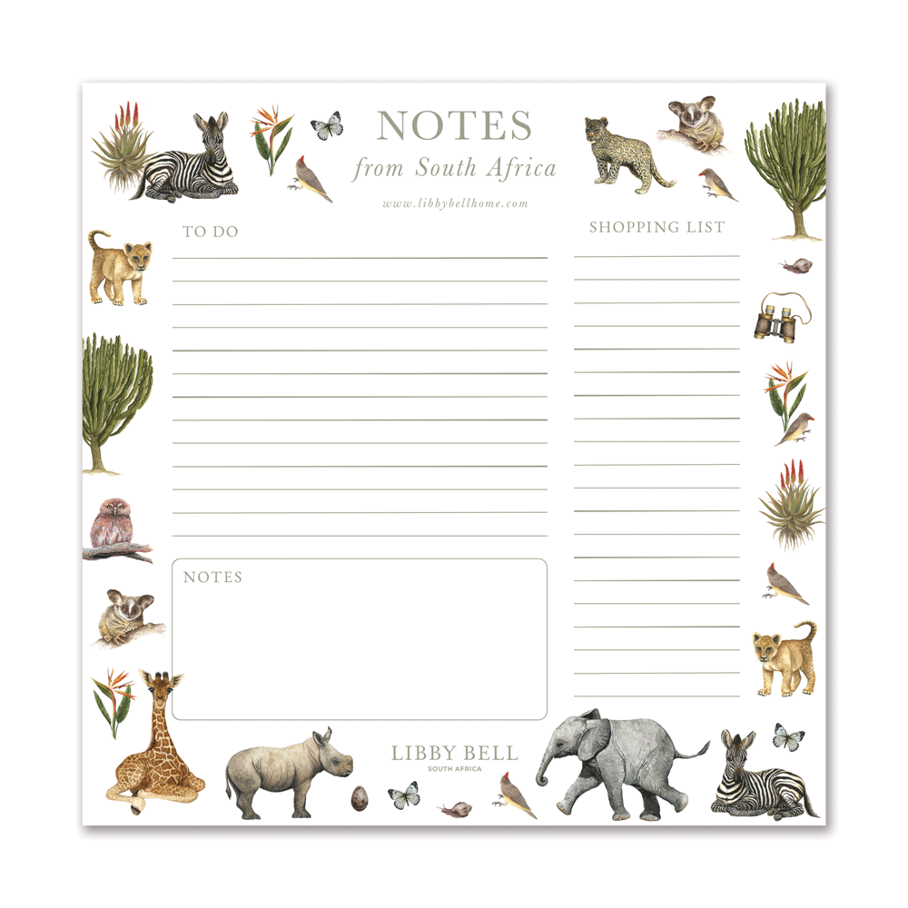 Sightings on Safari Notepad