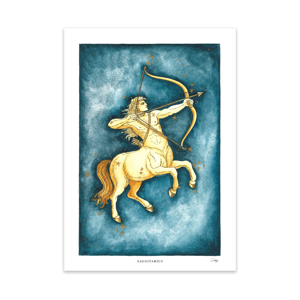 Saggitarius (Mythological Creatures) Print