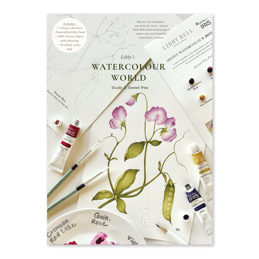 Sweet Pea Watercolour Workshop Pack