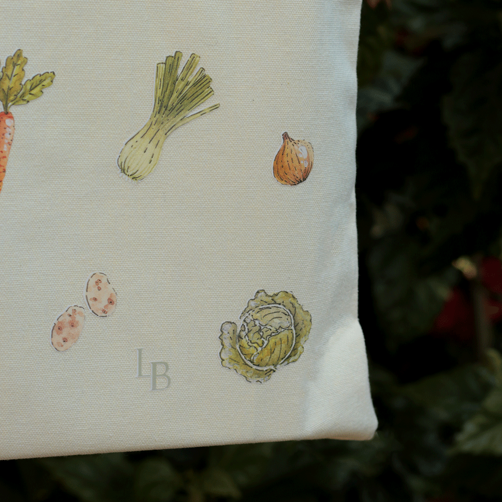 Veggies Canvas Tote Bag