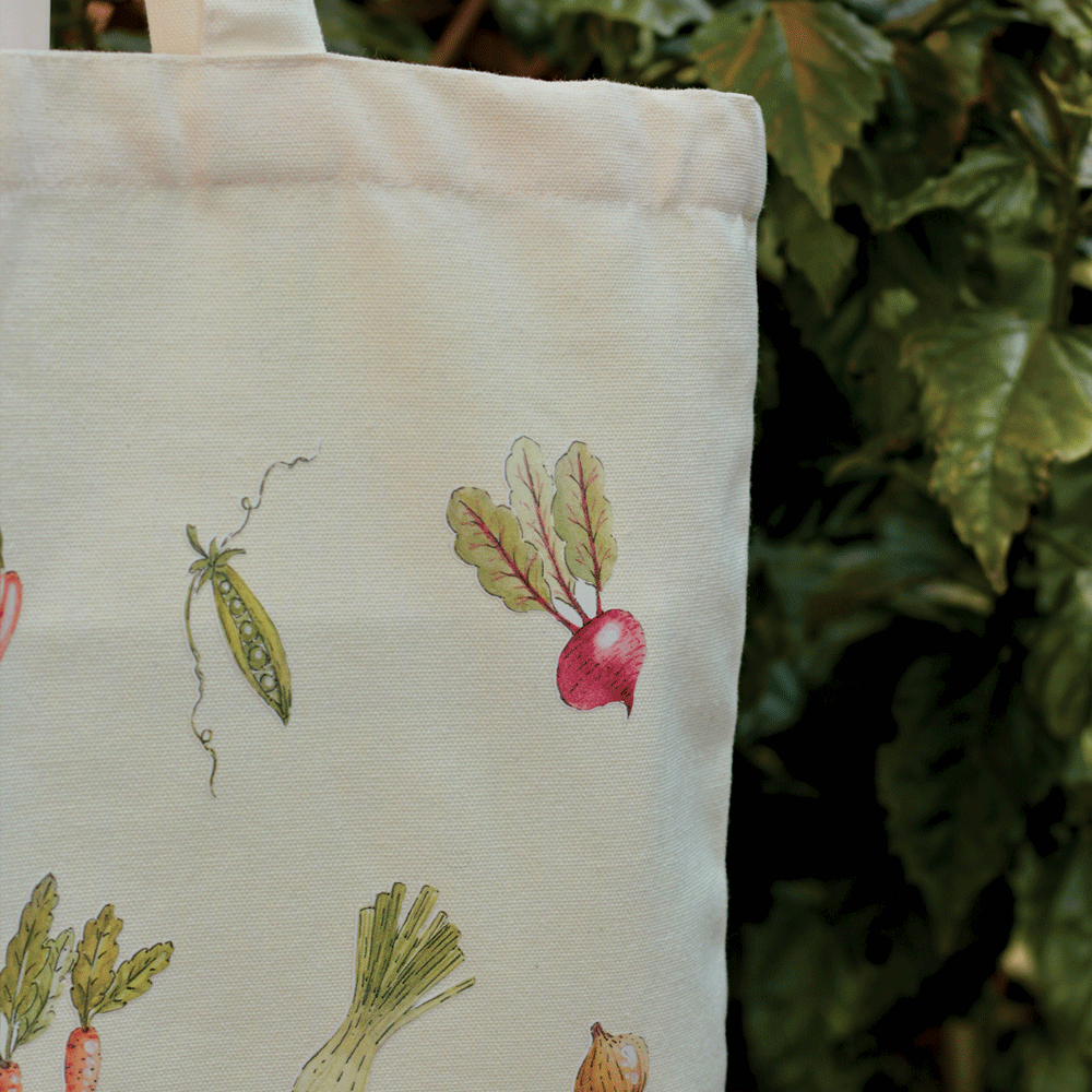 Veggies Canvas Tote Bag