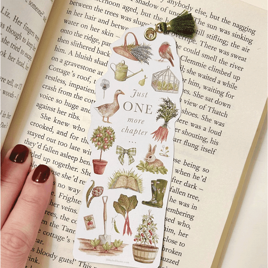 Veggie Patch Tassel Bookmark