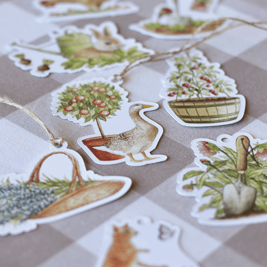 Veggie Patch Gift Tags (set of 8)