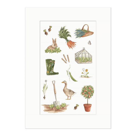 Veggie Patch i Print