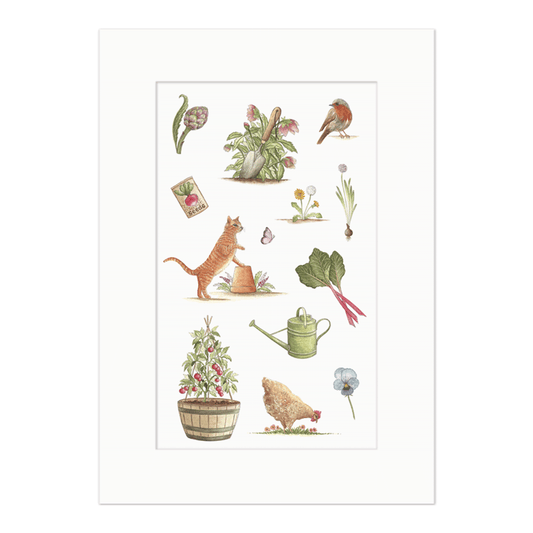Veggie Patch ii Print