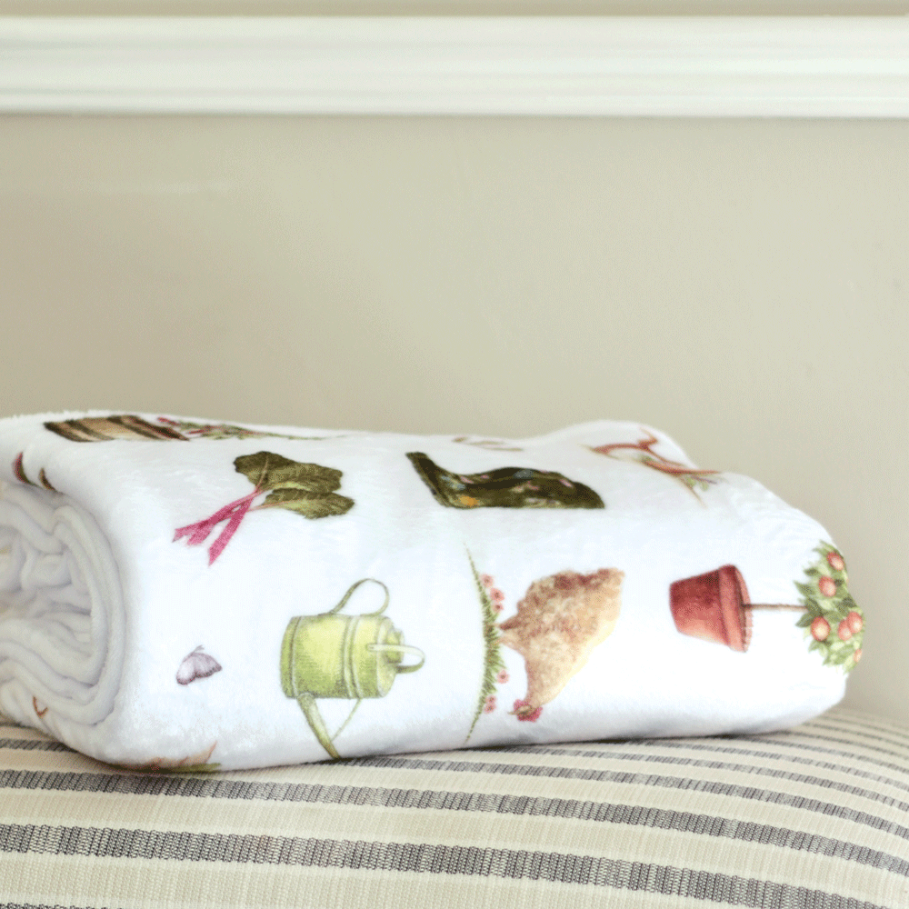 Veggie Patch Luxe Blanket