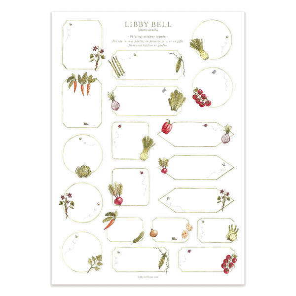 Pantry Labels