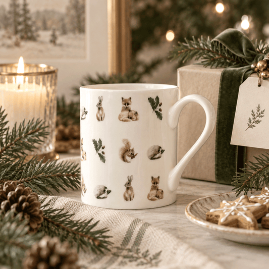 Woodland Fine Bone China Mug