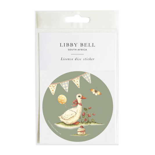 Goose Picnic License Disc Sticker