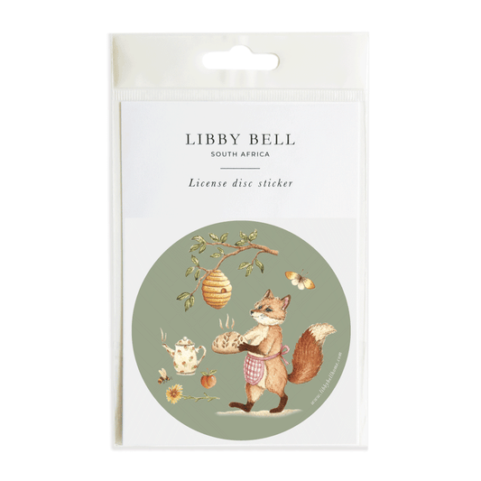 Fox Picnic License Disc Sticker