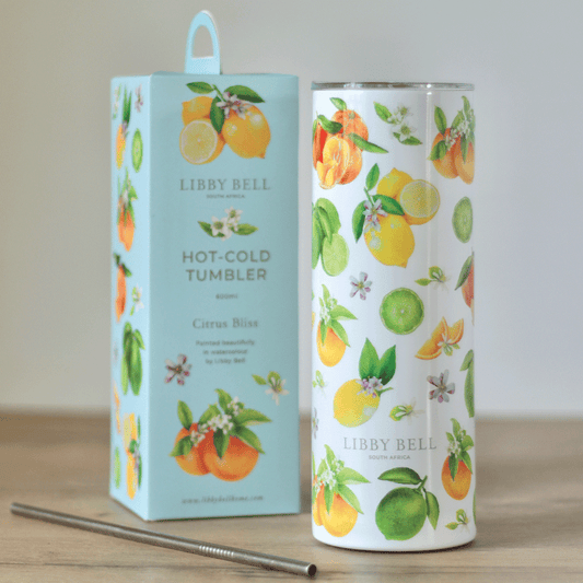 Citrus Bliss Hot-Cold Double-wall Tumbler