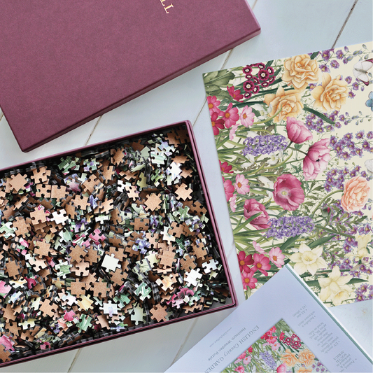 Heirloom Wooden Puzzle - English Country Garden